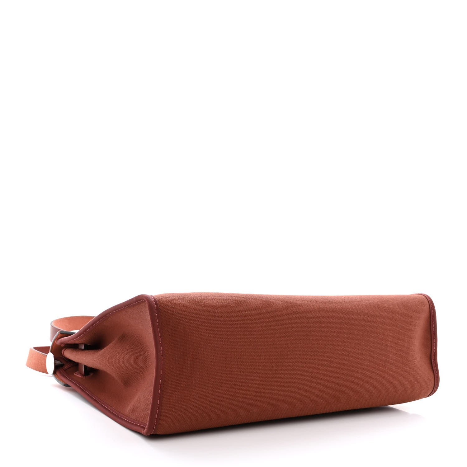 Hermes Military Toile Vache Hunter Herbag Zip 31 PM Rouge H 5 of 14