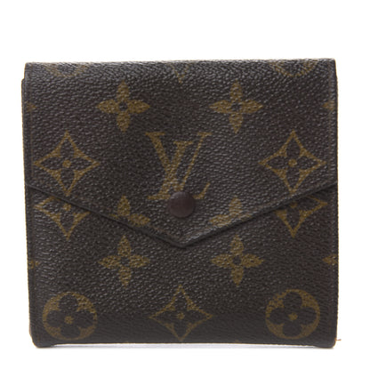 Louis Vuitton Monogram Porte-Monnaie Billets Wallet 1 of 9