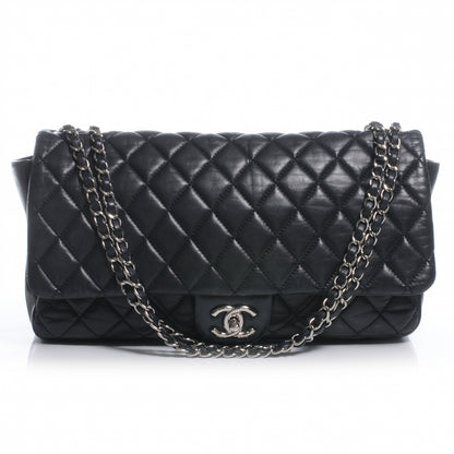 Chanel Lambskin Jumbo Coco Rain Flap Black 1 of 7