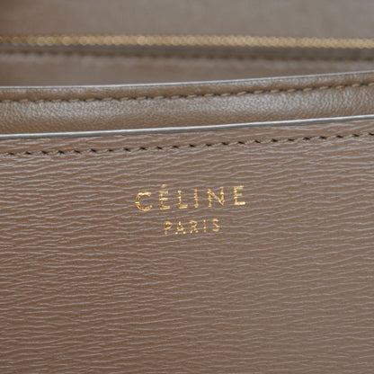 Celine Liege Calfskin Medium Classic Box Flap Bag Taupe 6 of 9