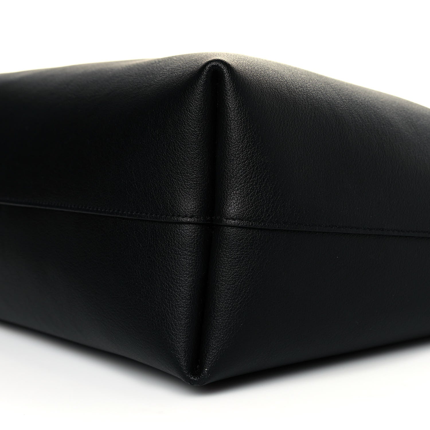 Saint Laurent Calfskin Large Shopping Tote Black 6 of 12