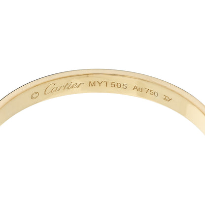 Cartier 18K Yellow Gold Large LOVE Hoop Earrings 4 of 5