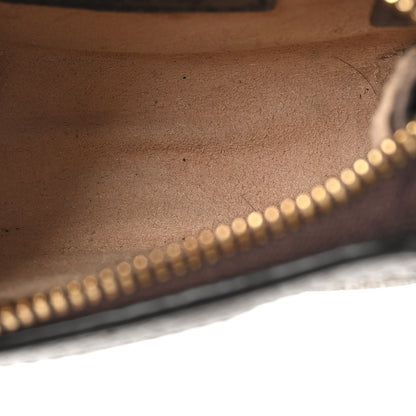 Gucci GG Supreme Monogram Web Ophidia Card Case Beige New Acero 5 of 8