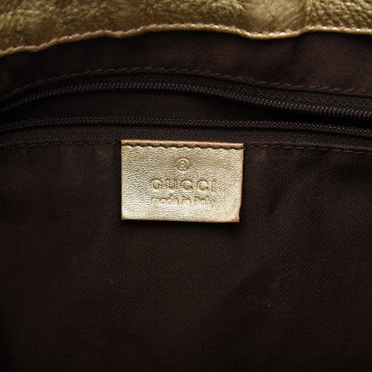 Gucci Monogram Large D Gold Hobo Metallic Gold 8 of 20