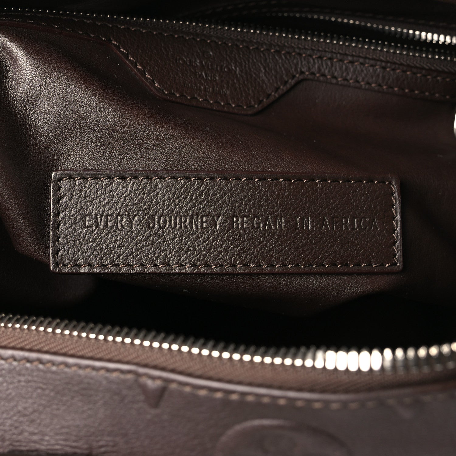 Louis Vuitton x EDUN Monogram Revelation Keepall 45 Bandouliere Brown 7 of 9