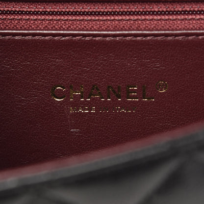 Chanel Sheepskin Quilted Beauty Lock Flap Black 6 of 10