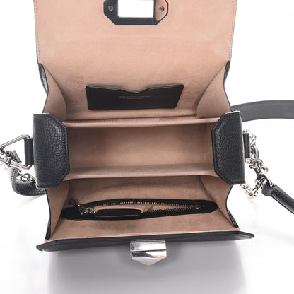 Alexander McQueen Fine Grain Goatskin Box Shoulder Bag 19 Black 5 of 8