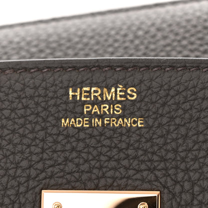 Hermes Togo Birkin 35 Etain 6 of 12
