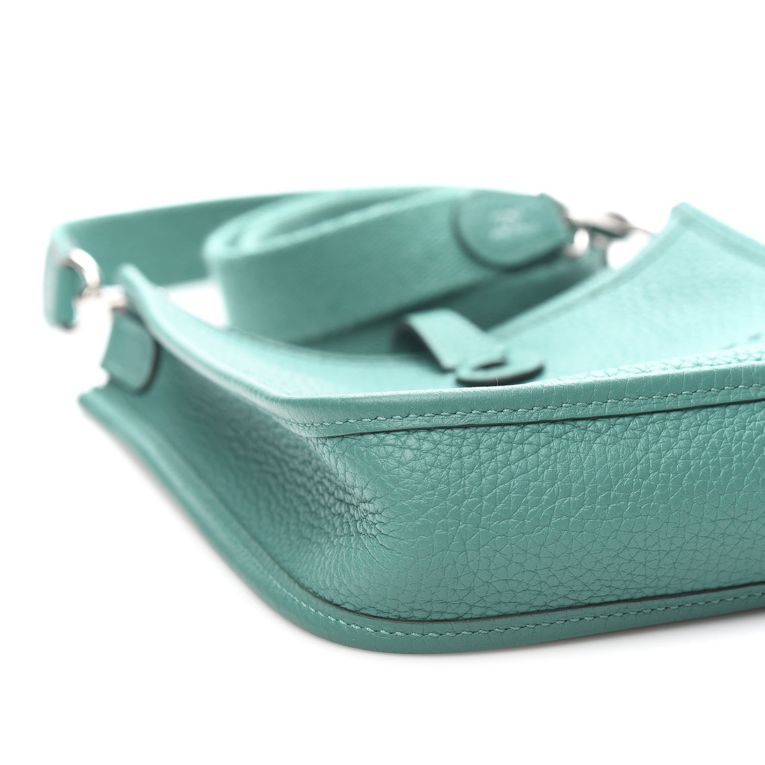 Hermes Taurillon Clemence Evelyne TPM Vert Verone 9 of 12