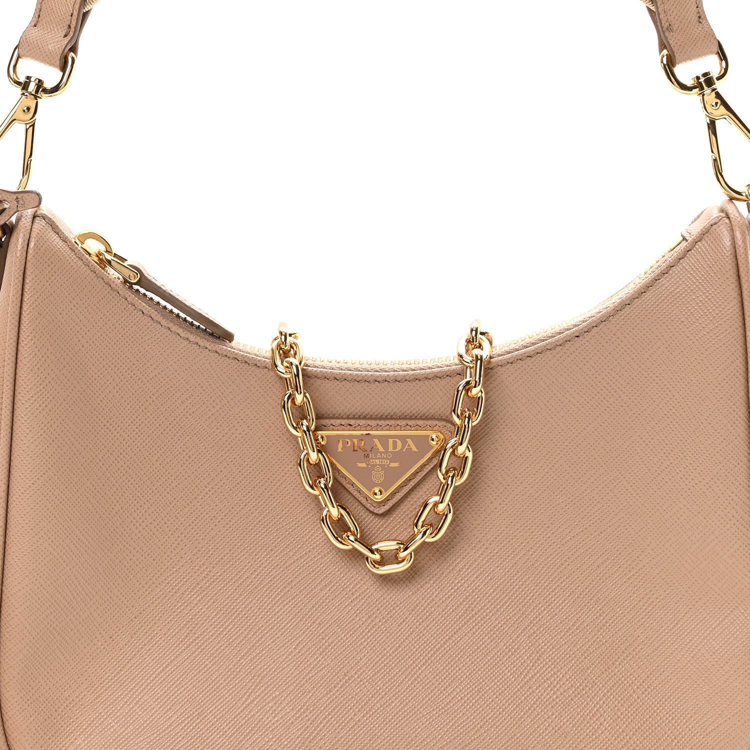 Prada Saffiano Lux Re-Edition 2005 Shoulder Bag Cammeo 10 of 13