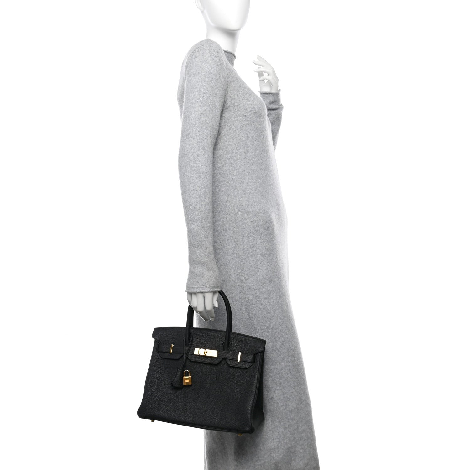 Hermes Togo Birkin 30 Black 2 of 11