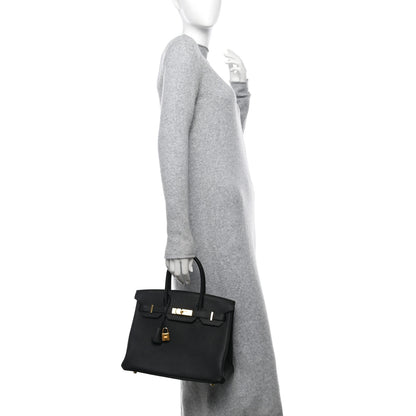 Hermes Togo Birkin 30 Black 2 of 11