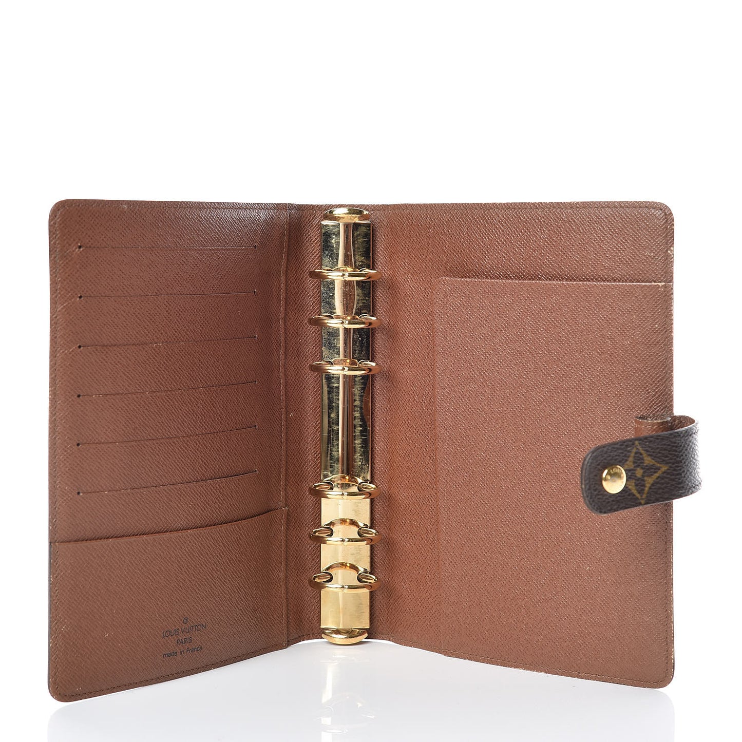 Monogram Medium Ring Agenda Cover