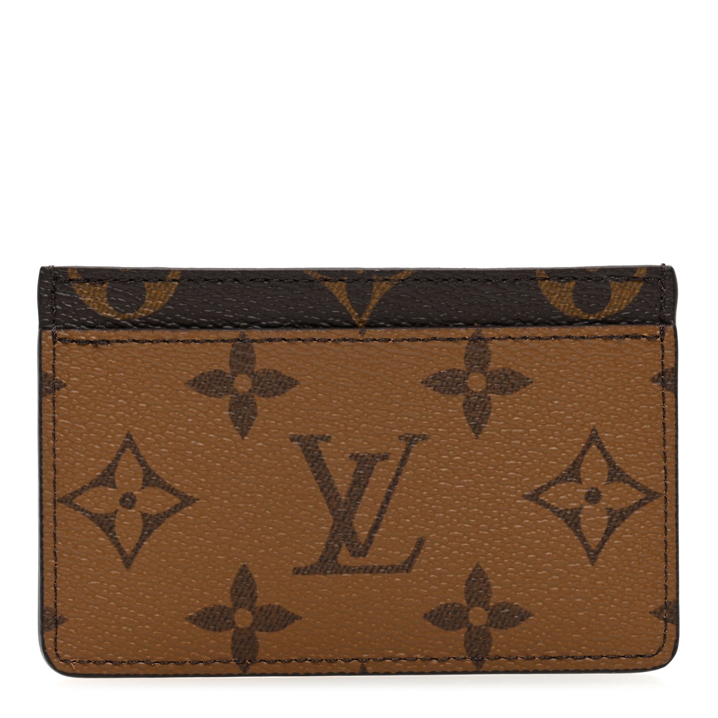 Reverse Monogram Card Holder