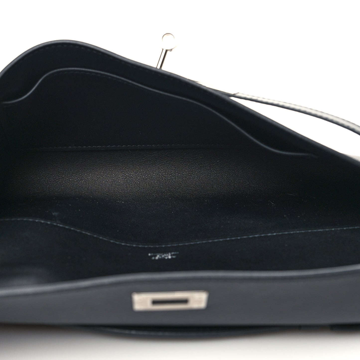 Swift Kelly Cut Clutch Pochette Black
