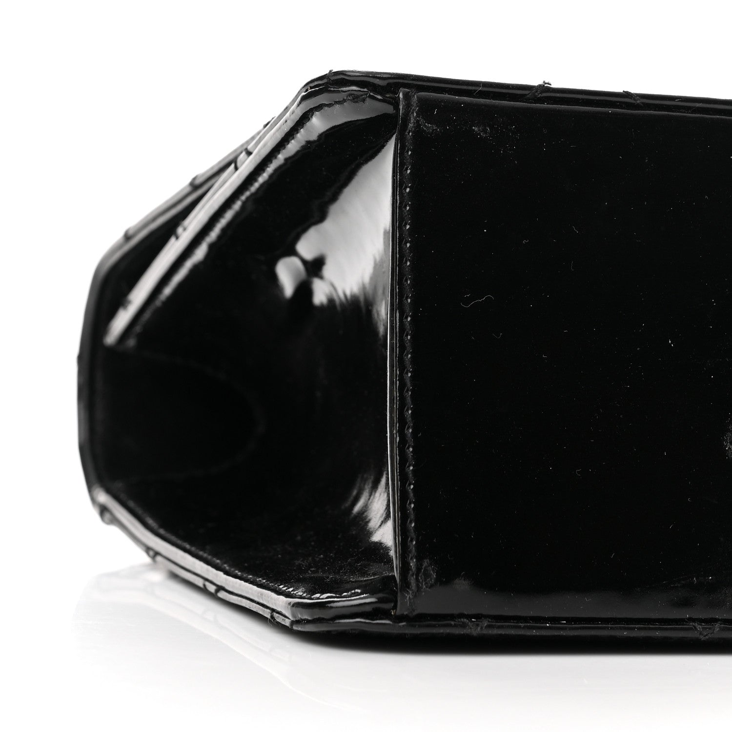 Chanel Patent Medium Kelly Flap Black 8 of 16