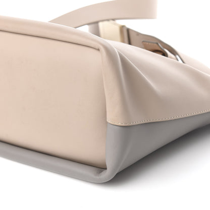 Chloe Smooth Calfskin Medium Baylee Tote Cashmere Grey Rope Beige 9 of 11