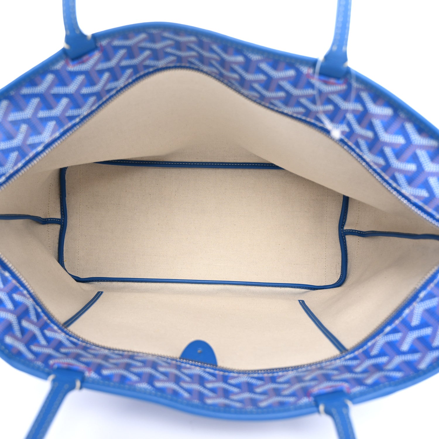 Goyard Goyardine Artois MM Blue 5 of 12
