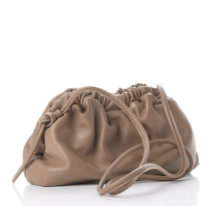 Mansur Gavriel Lambskin Cloud Mini Clutch Biscotto 2 of 10