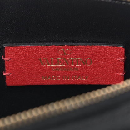 Valentino Garavani Grained Calfskin VSling Pouch Black 6 of 8