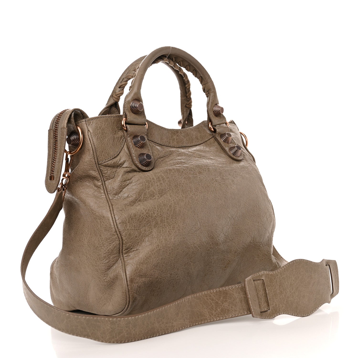 Balenciaga Agneau Giant 21 Rose Gold Hardware City Papyrus 3 of 16