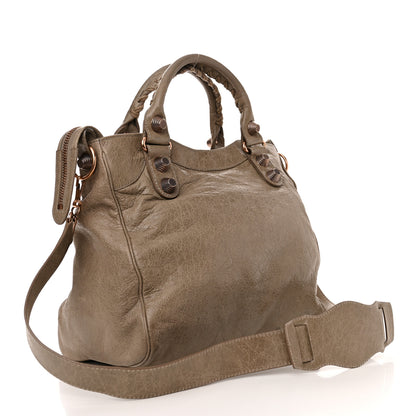 Balenciaga Agneau Giant 21 Rose Gold Hardware City Papyrus 3 of 16