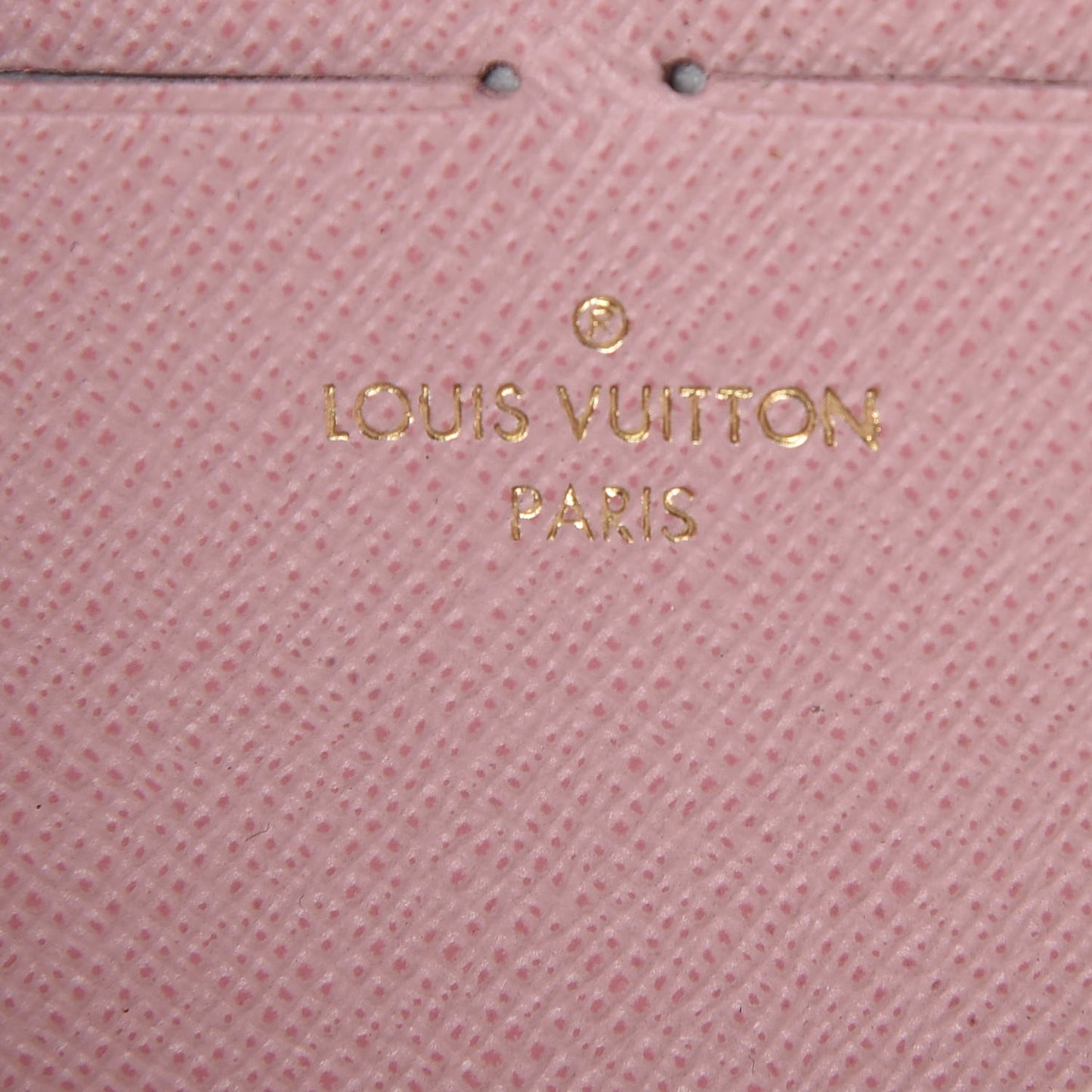 Damier Azur Clemence Wallet Rose Ballerine