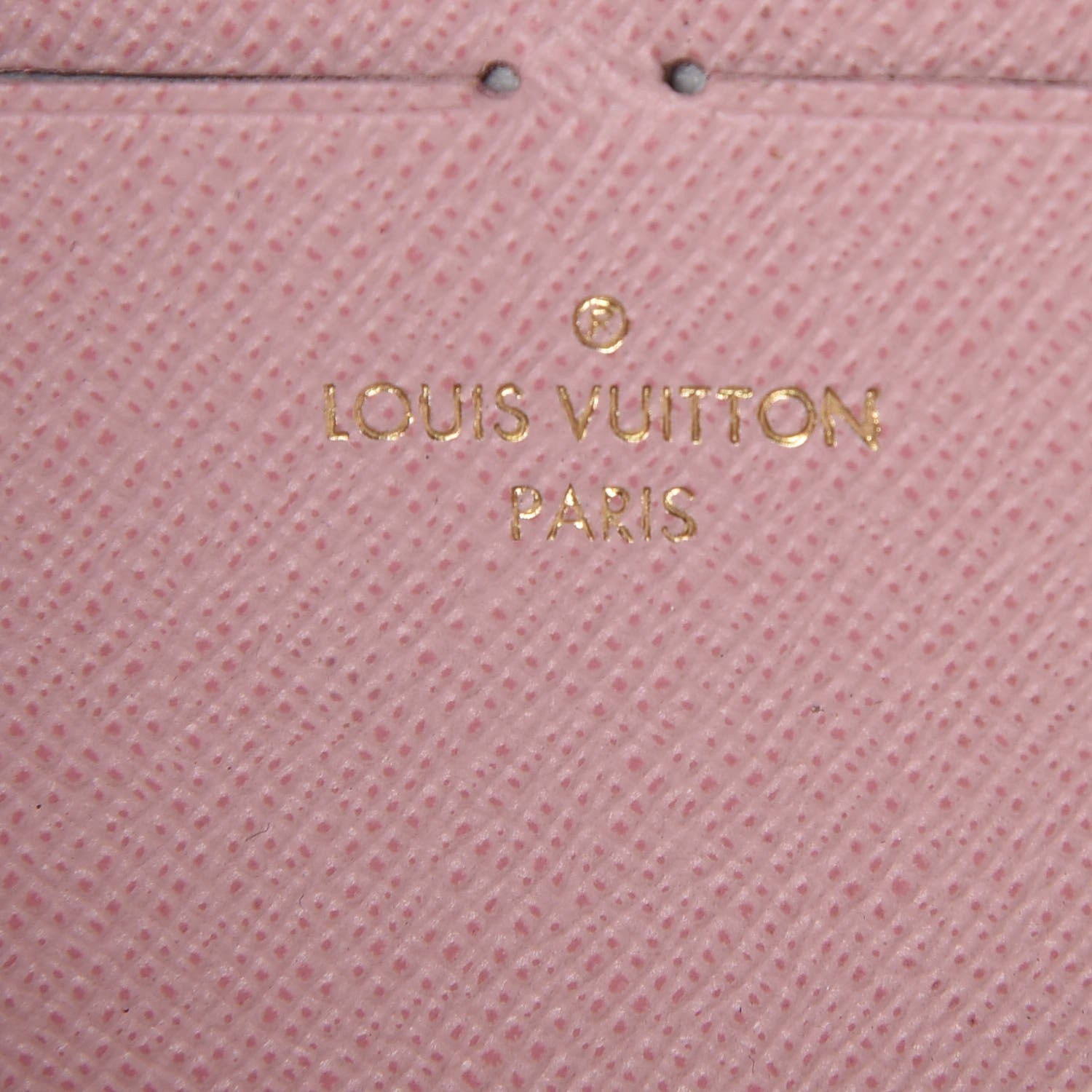 Louis Vuitton Damier Azur Clemence Wallet Rose Ballerine 6 of 8
