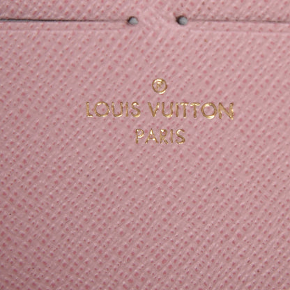 Louis Vuitton Damier Azur Clemence Wallet Rose Ballerine 6 of 8