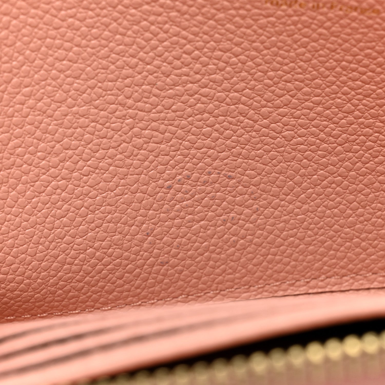 Louis Vuitton Empreinte Monogram Giant Zippy Wallet Rose Trianon Creme 15 of 15