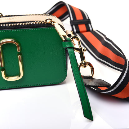 Marc Jacobs Saffiano Small Snapshot Camera Bag Green Multicolor 13 of 18