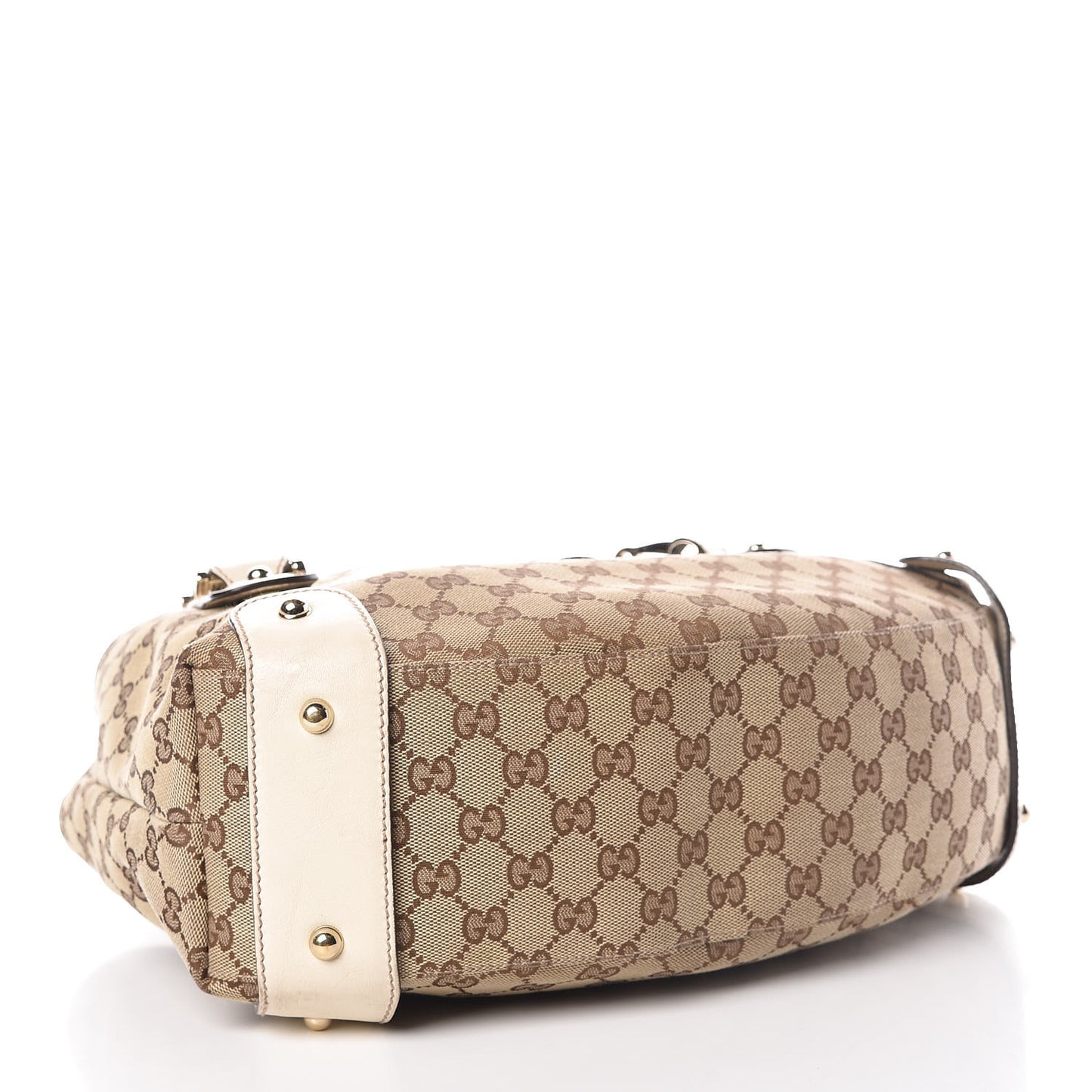 Monogram Small Pelham Shoulder Bag Off White