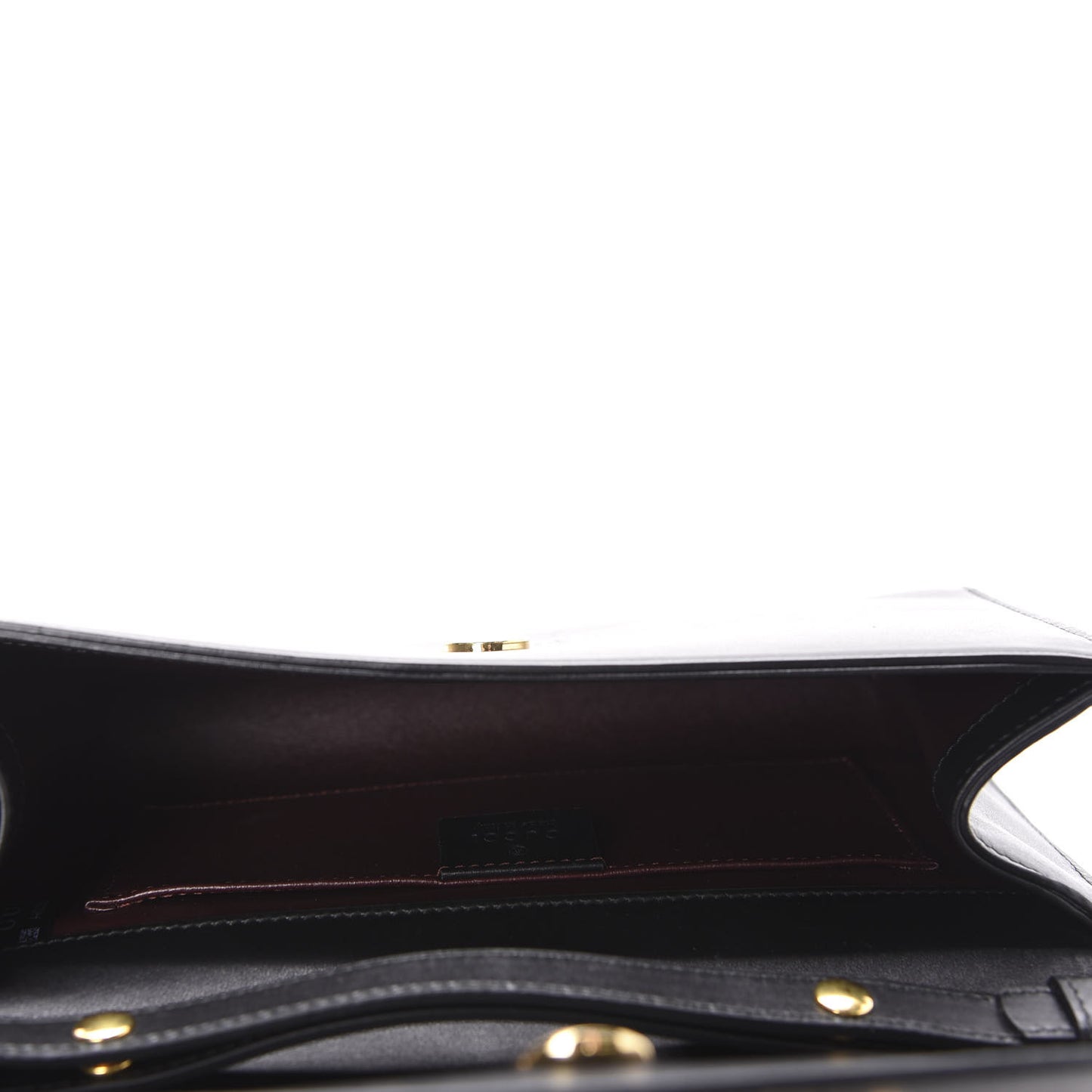Smooth Calfskin Small Zumi Top Handle Shoulder Bag Black