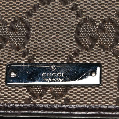 Gucci GG Monogram Bi-Fold Wallet Dark Brown 8 of 8