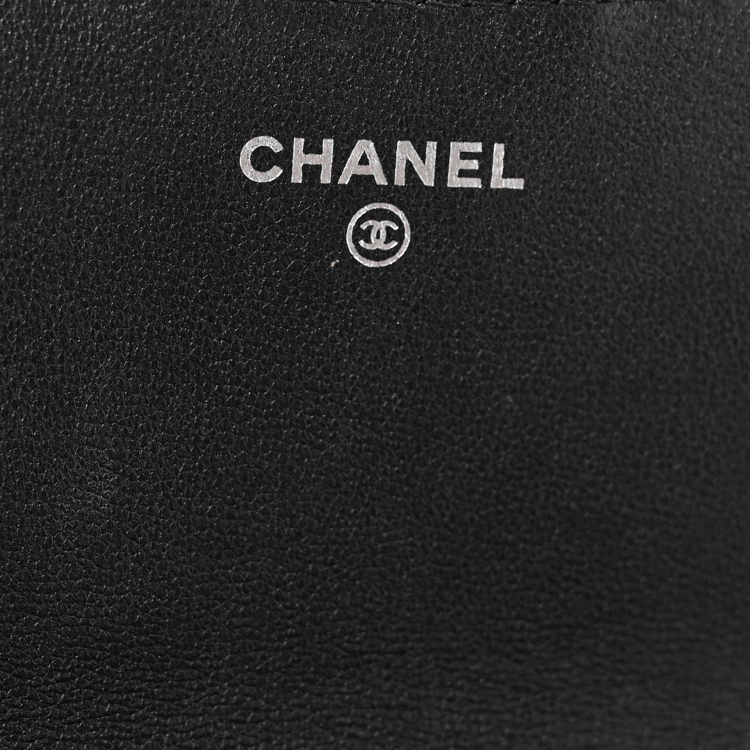 Chanel Lambskin Quilted Flap Phone Holder With Chain So Black 5 of 11