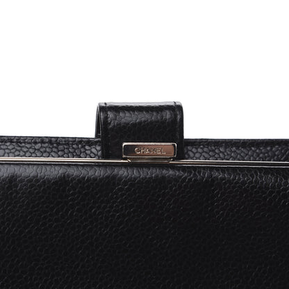Chanel Caviar Timeless CC French Wallet Black 11 of 15