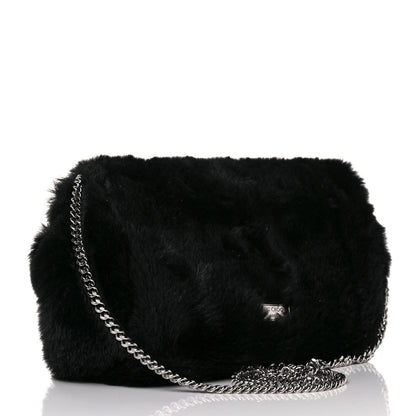 Jimmy Choo Faux Fur Madeline Mini Bag Black 2 of 10