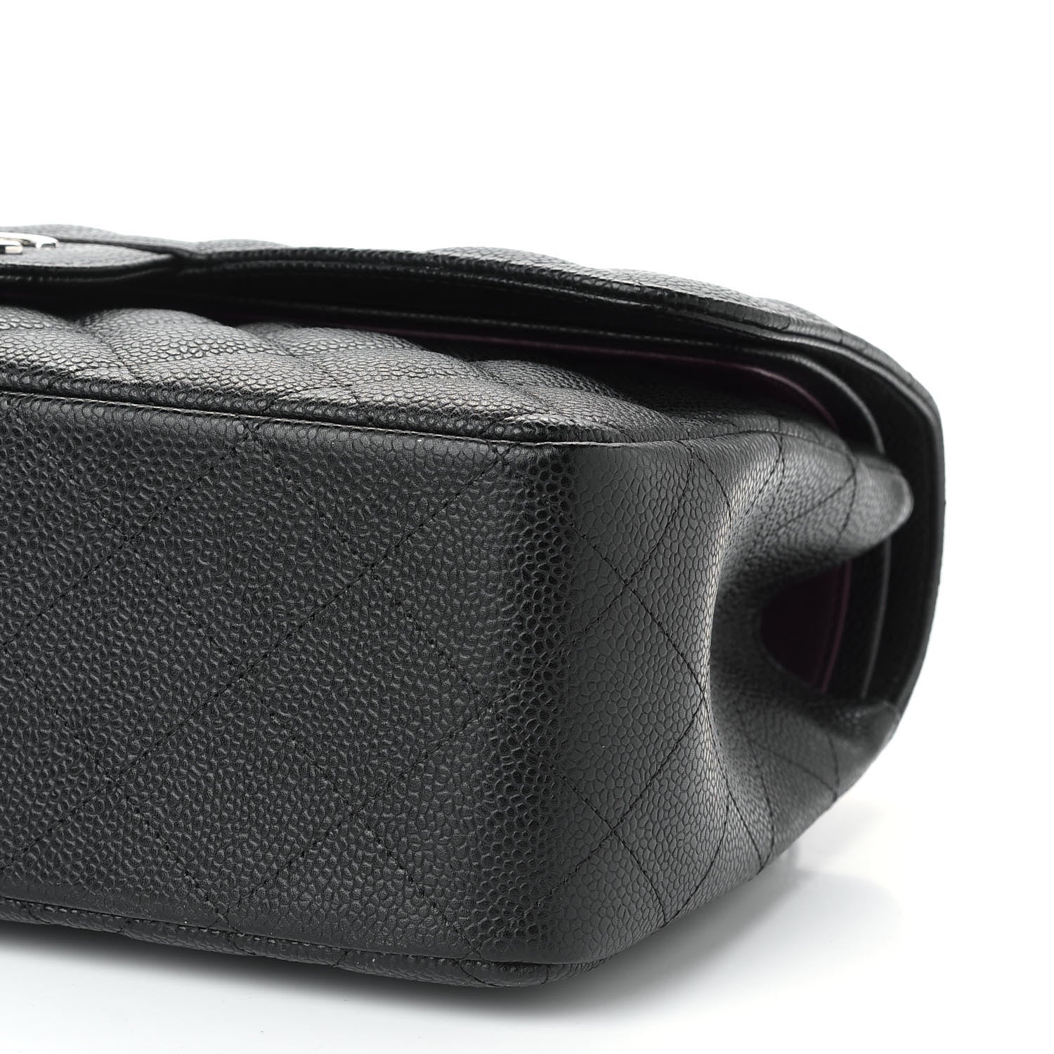 Chanel Caviar Quilted Jumbo Double Flap Black 9 of 9
