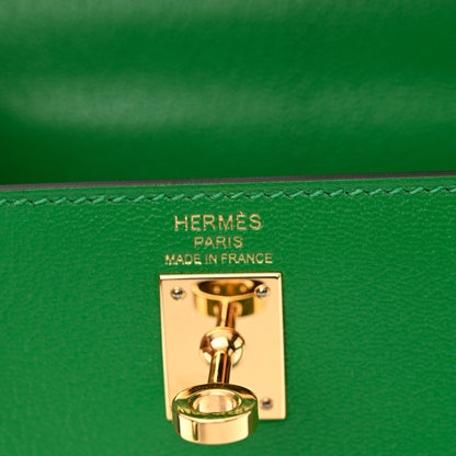 Hermes Chevre Mysore Kelly Sellier 25 Bambou 6 of 11