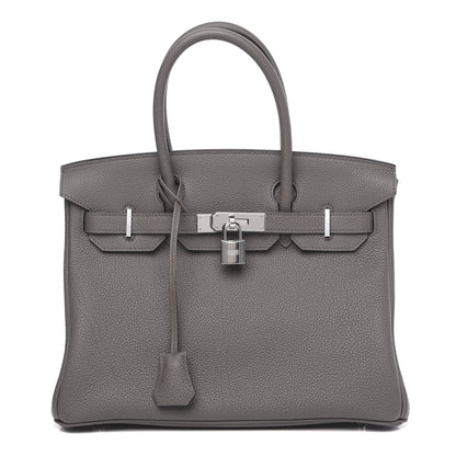 Hermes Togo Birkin 30 Etain 1 of 10