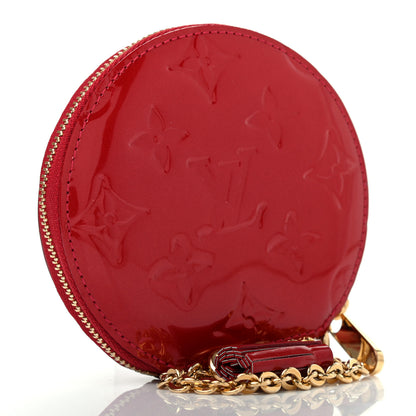Louis Vuitton Vernis Animania Lapin Bunny Round Coin Purse Pomme D'Amour 3 of 7