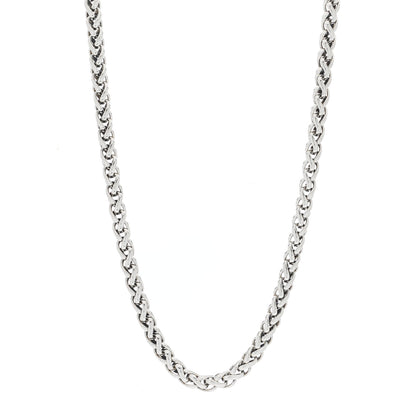 David Yurman Sterling Silver 14K Yellow Gold 6mm Wheat Chain Necklace 1 of 3