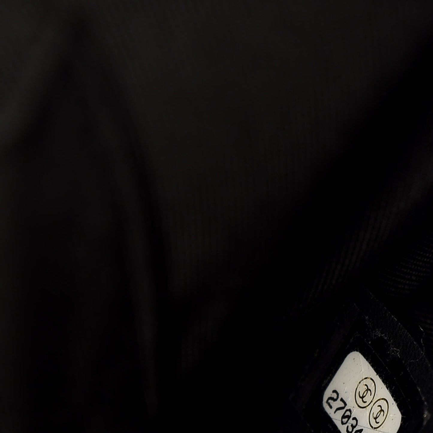 Caviar Quilted Medium Zip Around Backpack Black