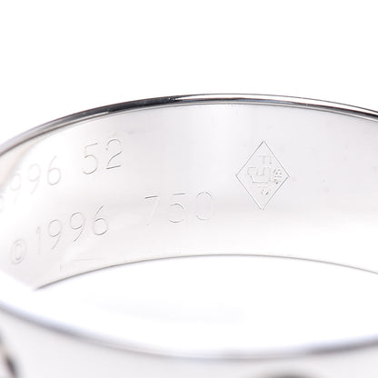 Cartier 18K White Gold 5.5mm LOVE Ring 52 6 5 of 5