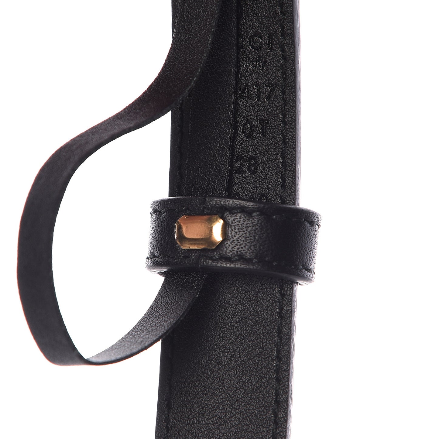 Calfskin Double G 20mm Belt 70 28 Black