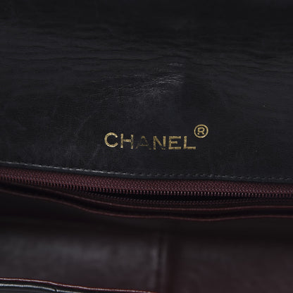 Chanel Lambskin Quilted Medium Single Flap Black 6 of 19