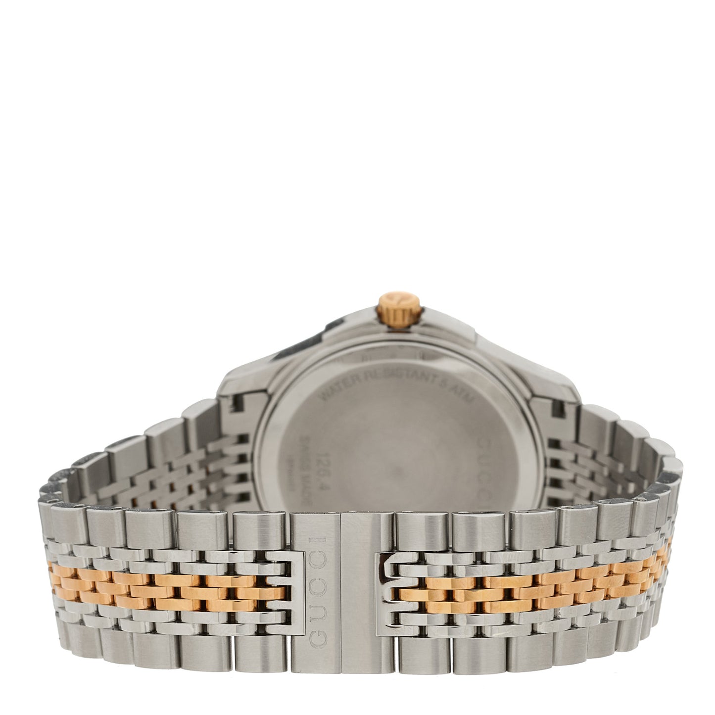 Stainless Steel 38mm G-Timeless Two Tone Quartz Watch Black