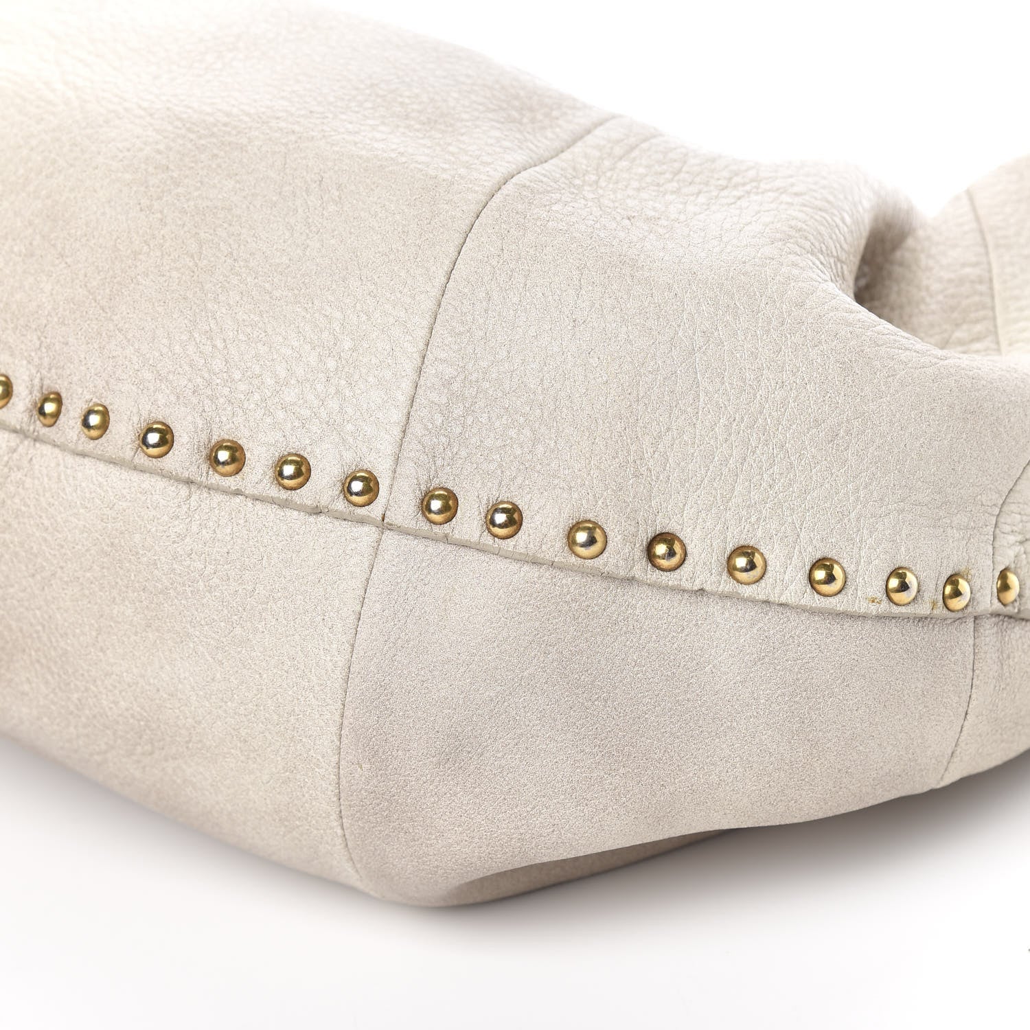 Prada Deerskin Tamponato Hobo White 11 of 13