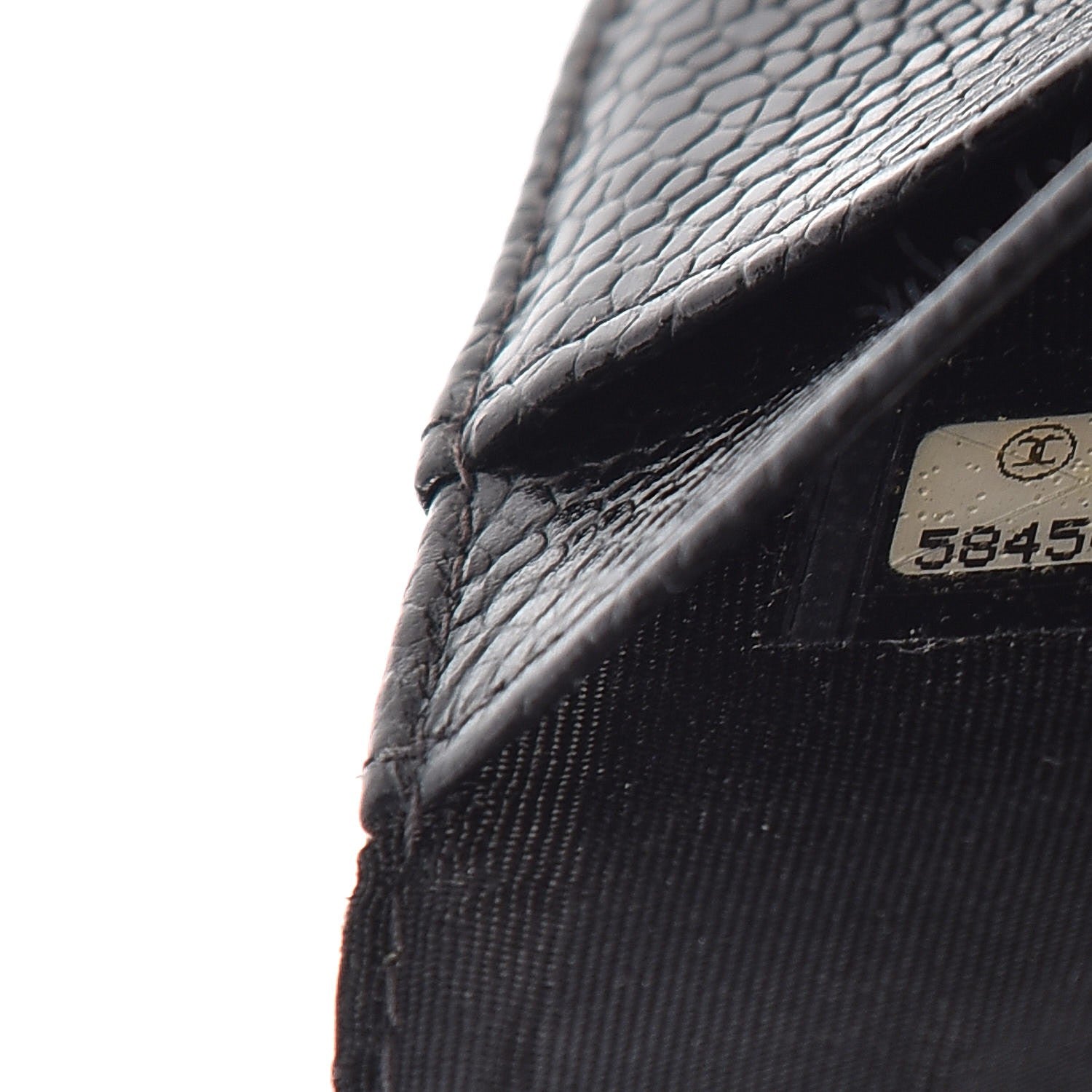 Chanel Caviar CC Small Ring Agenda Planner Black 9 of 11