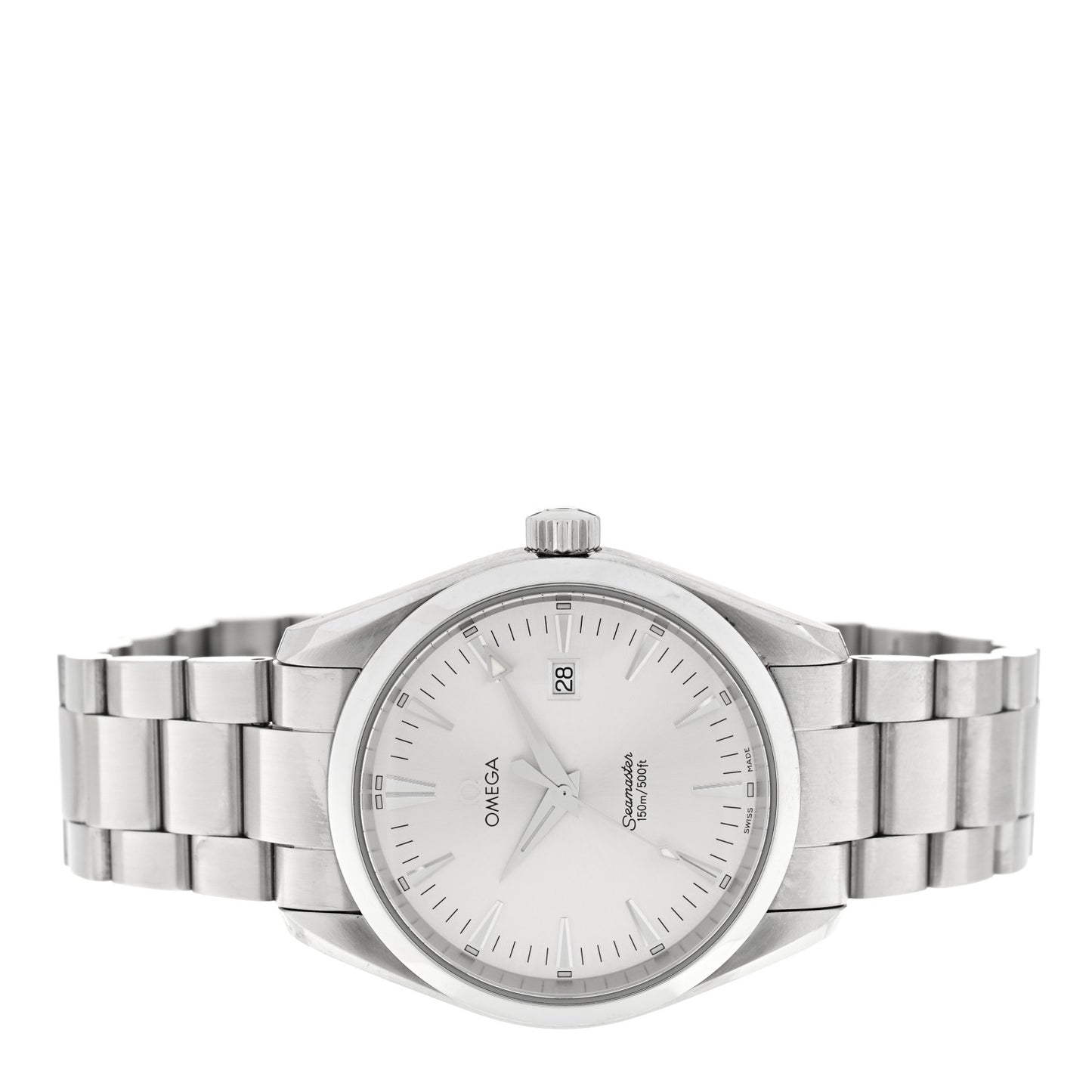 Stainless Steel 36mm Seamaster Aqua Terra Quartz Watch 2517.30.00